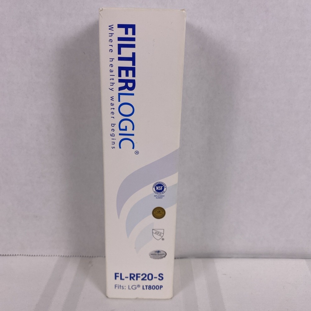 Filterlogic‎ Refrigerator Water Filter White FL-RF20-S (fits LG & Kenmore)